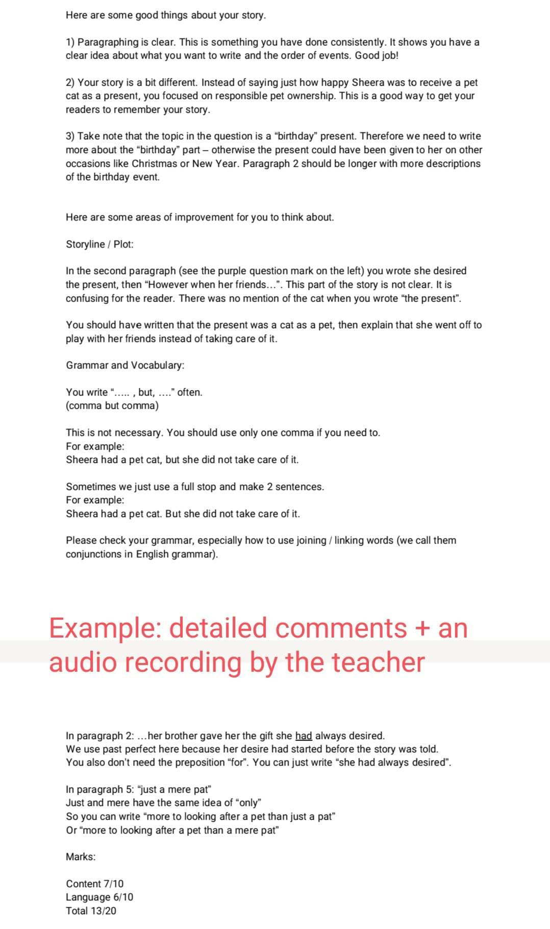 audio essay examples